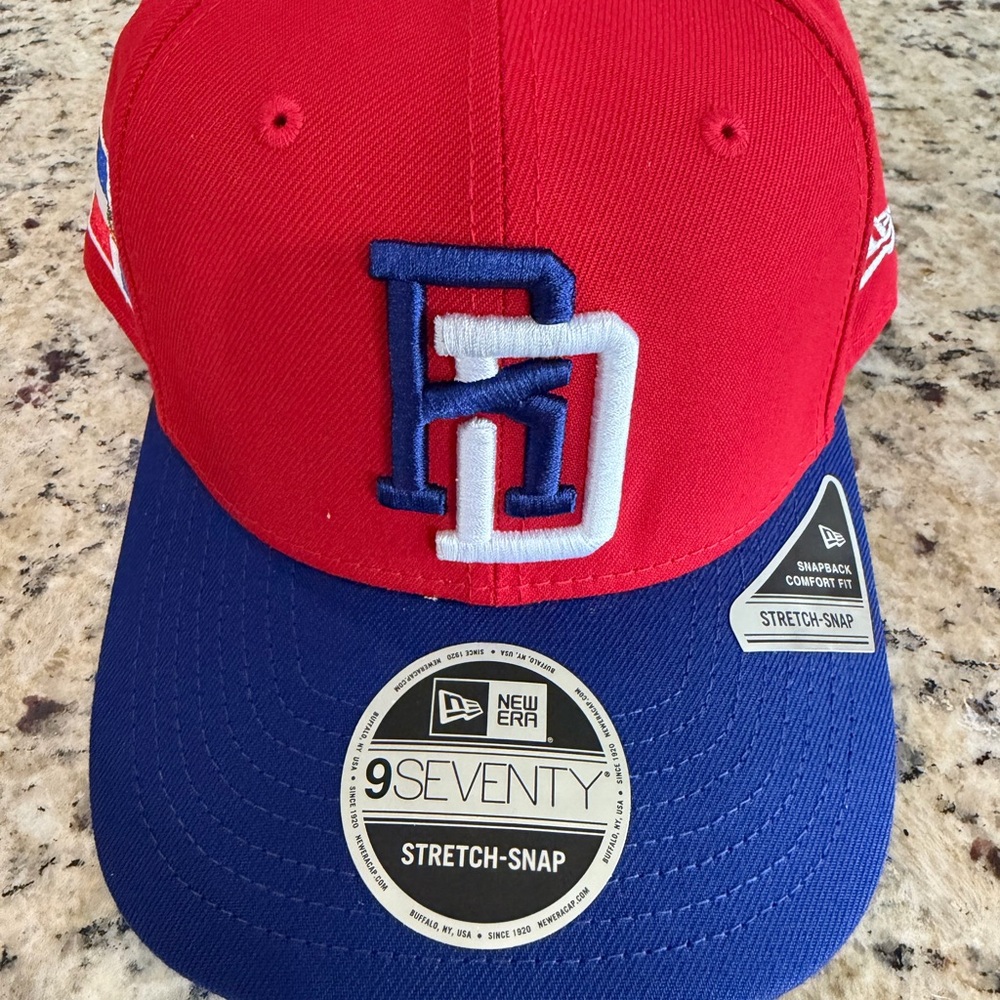 Dominican Republic Baseball Snapback Cap